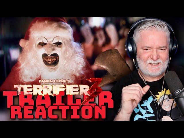 TERRIFIER 3 | REACTION | Official Trailer (2024 Red band)