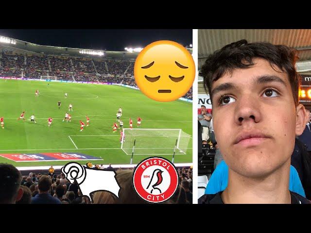 DERBY COUNTY V BRISTOL CITY VLOG | NO CLEAR CHANCES