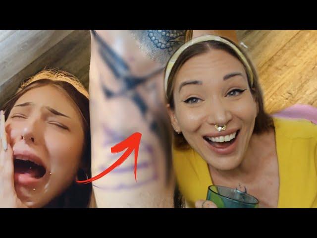 3 Tattoos in 3 Stunden!