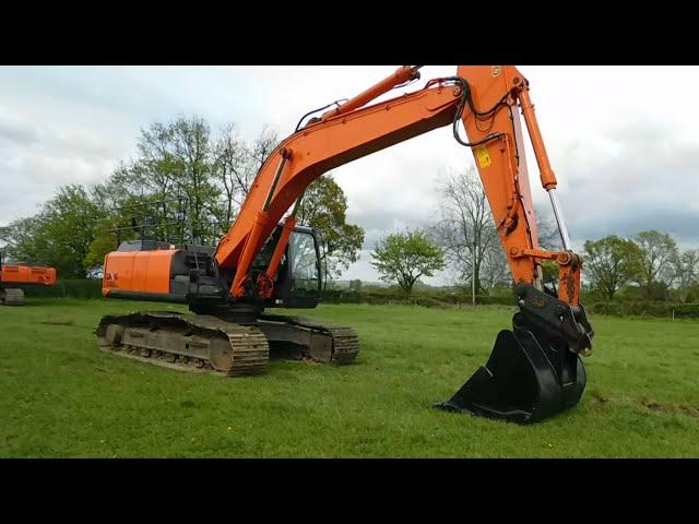 HITACHI ZX350 LC EXCAVATOR WALKROUND VIDEO