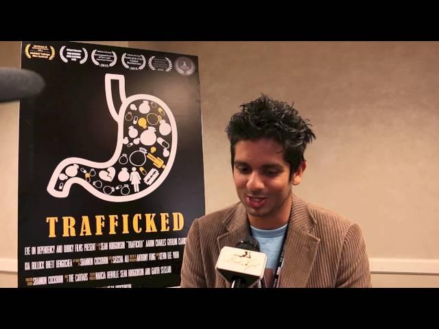 Director Sean Hodgkinson At - Press Junket in Los Angeles  for Trafficked