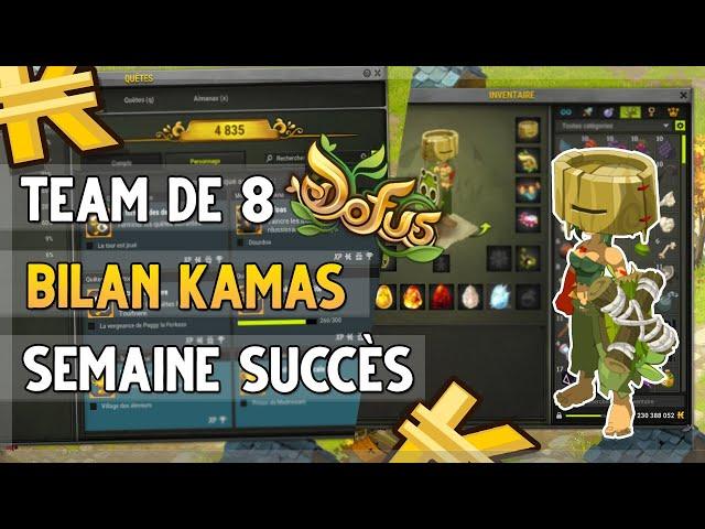 BILAN DE LA TEAM DE 8 - J'AI FARM LES SUCCES MONSTRES/DJ PENDANT UNE SEMAINES !