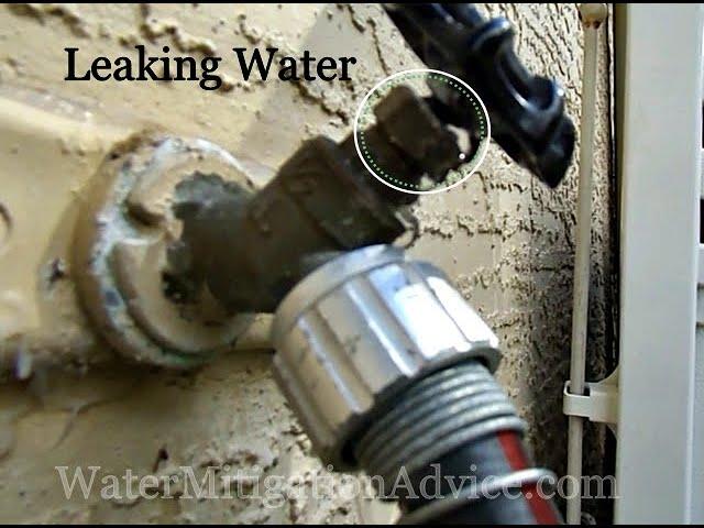 LEAKING OUTSIDE WATER TAP EASY FIX