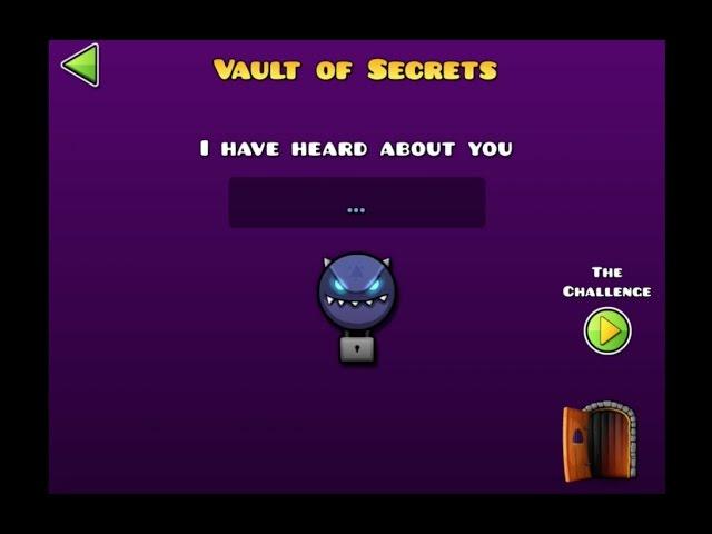 HOW TO UNLOCK SECRET DOOR IN VAULT [GEOMETRY DASH] [GD WORLD] [HD]