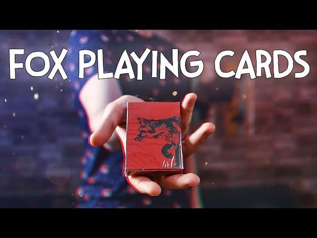 FOX  PLAYING CARDS by EKATERINA MAGIC | ОБЗОР КОЛОДЫ КАРТ