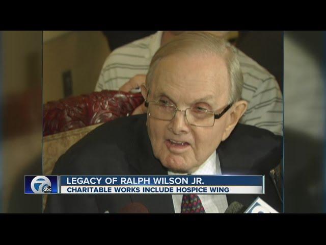 The charitable legacy of Ralph Wilson Jr.