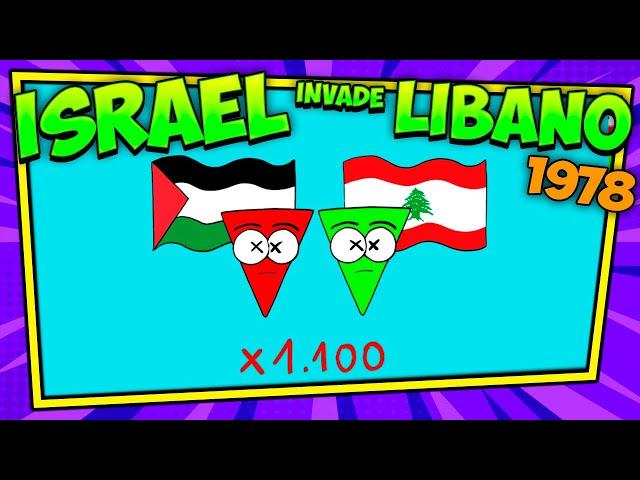 Primera invasión de ISRAEL al LÍBANO (1978)