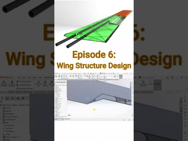 3D Printed RC Plane Wing Design In SolidWorks