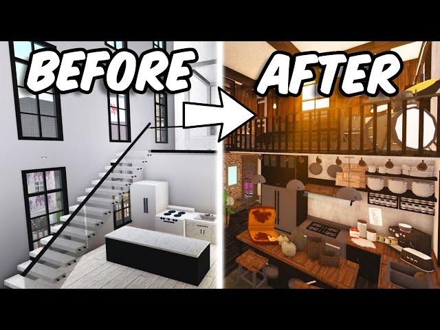 RENOVATING MY FIRST LOFT IN BLOXBURG