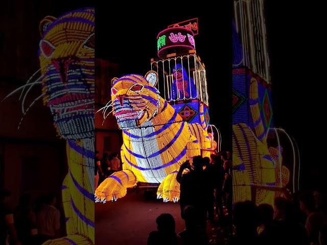 Chandannagar Jagadhatri Puja 2024 - Procession Light #CJP
