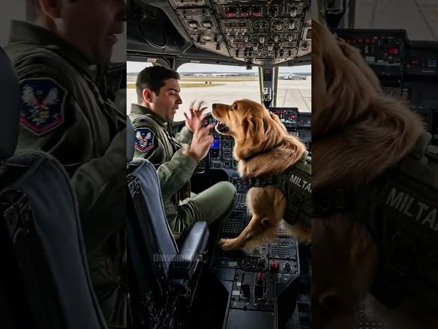 Military Dog Saves Pilot From Deadly Accident! #rescue #animals #pets