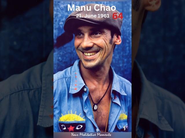 21.6. MANU CHAO Happy Birthday! #shorts #manuchao