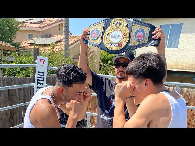 Bakersfield Boxing 8: Jose vs Marv0 (flyweight title fight)