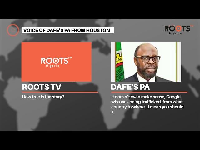 EXCLUSIVE: Dafe's PA Speaks to RootsTV, Trafficking story 'fake news'