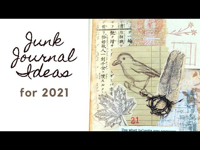 Junk Journal Ideas for 2021/Global Junk Journal Creator's Collaboration