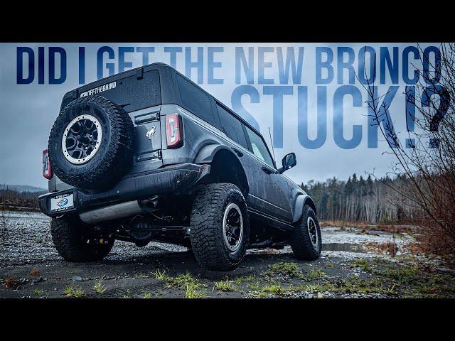 Can I get the NEW FORD BRONCO STUCK?? || Off The Grind