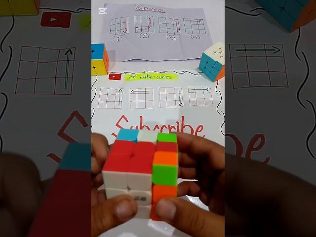 Rubix cube easy trick #short#viral