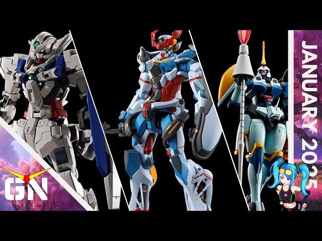 Gunpla LineUp January 2025