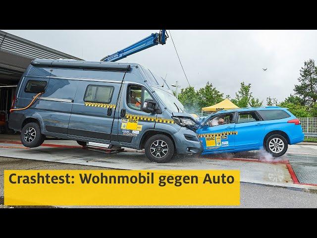 Wohnmobil im Crashtest | ADAC