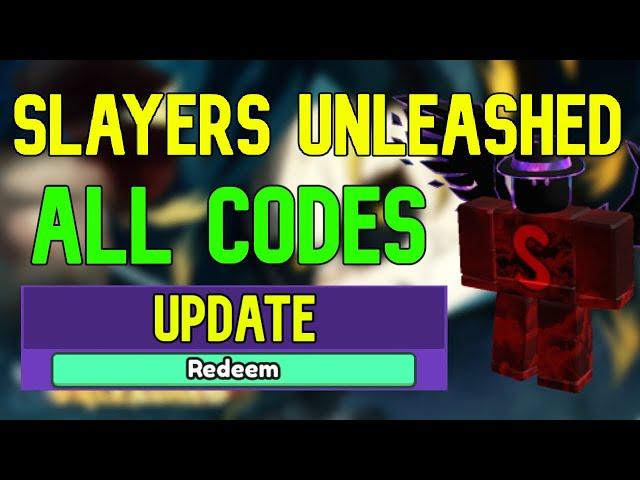 ALL Slayers Unleashed CODES | Roblox Slayers Unleashed Codes (June 2023)