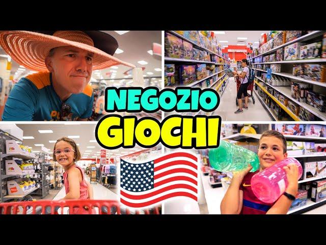 NEGOZIO DI GIOCATTOLI IN AMERICA: Andiamo nel Reparto Giochi di Target