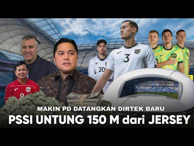 Kalau Gini Makin PD datangkan Dirtek Baru Kelas Dunia !! PSSI Untung 150 M Dari jualan Jersey