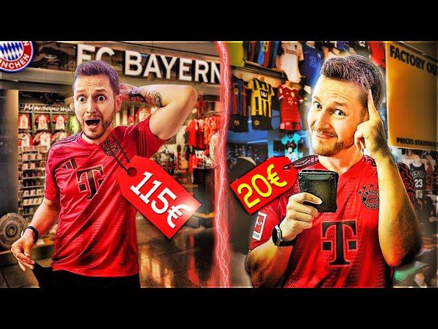 Ich habe ORIGINALE & FAKE FUSSBALL TRIKOTS gekauft  DAS ist der Unterschied 