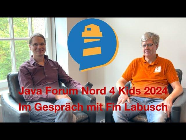 Java Forum Nord 4 Kids - Im Gespräch mit Fin Labusch