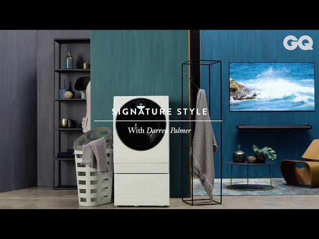 LG SIGNATURE Laundry Room Washing Machine with Darren Palmer X GQ Australia