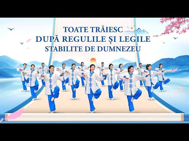 Dans de laudă „Toate trăiesc după regulile și legile stabilite de Dumnezeu” Muzică creștină