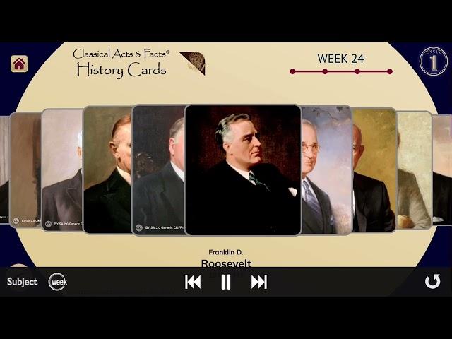 CC Week 24 US Presidents Song (inc. Biden)