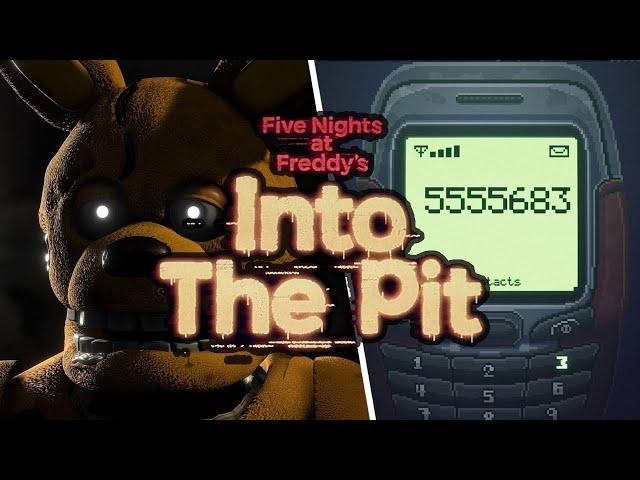 FNAF Into the Pit: SECRET Cell Phone Numbers (Springlock Failure etc)