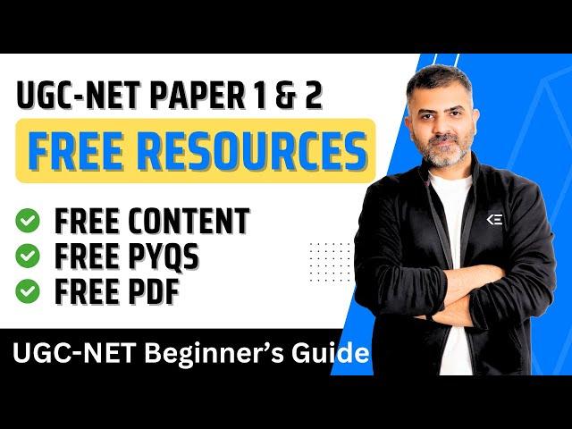 Free Resources for UGC-NET | Download and Save as PDF