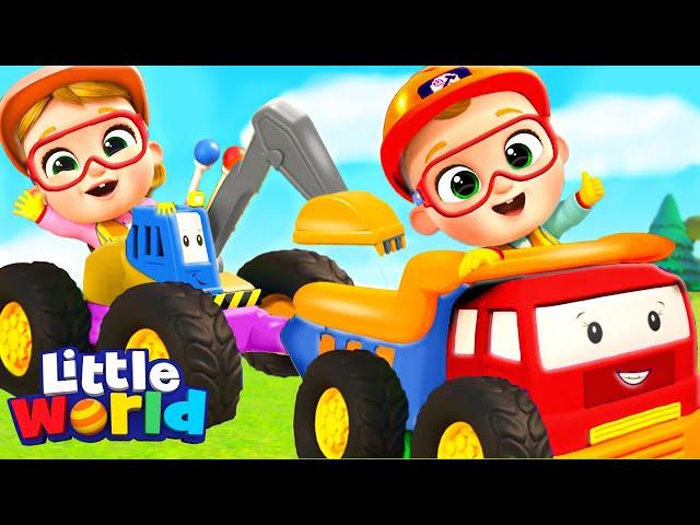 Little Babies Construction Workers Song | Kids Songs & Nursery Rhymes by Little World