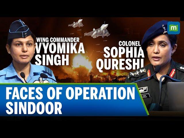 Operation Sindoor: Who are Wing Commander Vyomika Singh and Col Sophia Qureshi