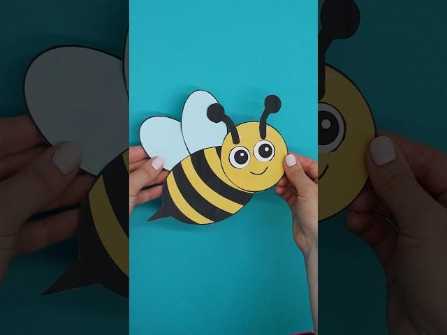 Easy bee craft  #easycrafts #bees #classroomideas