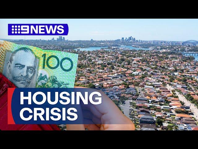 Struggling Aussies priced out of rental market, report finds | 9 News Australia