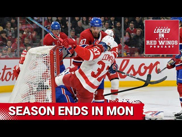 Red Wings Lose in Montreal: Playoff Hopes End
