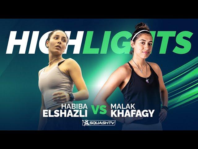  ElShazli v Khafagy  | Palm Hills Squash Open 2025 | RD1 HIGHLIGHTS