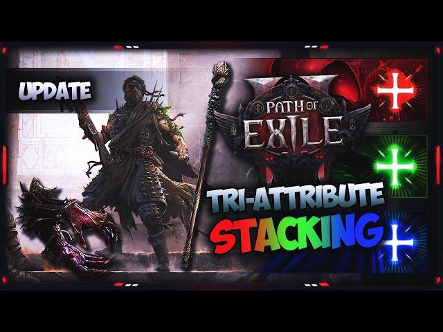 [PATH OF EXILE 2] – CRAZY CLEAR & SINGLE TARGET?! UPDATE 1 ON TRI-ATTRIBUTE STACKING!