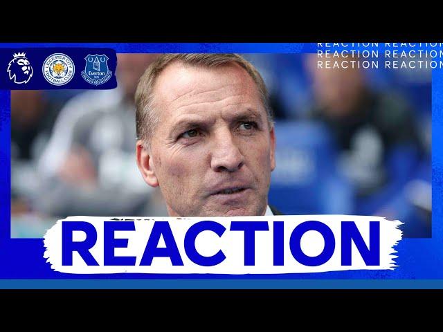 "We Just Couldn't Break Them Down" - Brendan Rodgers | Leicester City vs. Everton