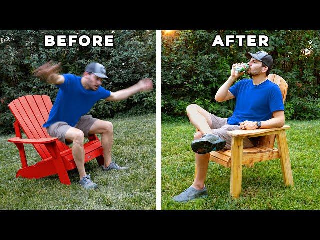 Did I Build a Better Adirondack Chair?