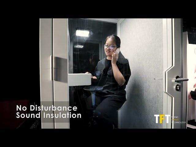 TFT Acoustic Soundproof Pods & Phone Booth For Live Studio| Acoustic pod| Meeting Office Pod