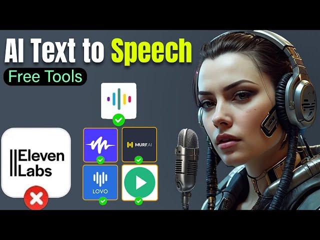 TOP 05 Best Free AI Text to Speech Alternatives for Eleven Labs 2024