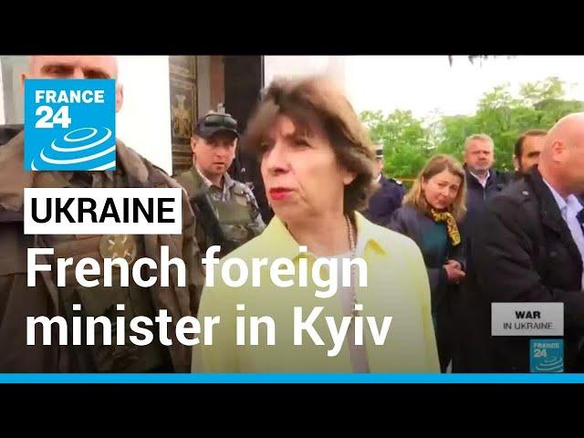 Ukraine: French foreign minister Catherine Colonna visit Kyiv • FRANCE 24 English