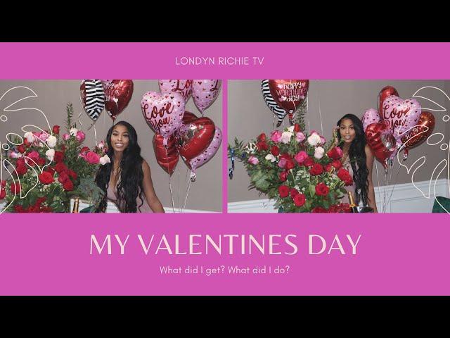 MY FIANCE SURPRISED ME FOR VALENTINES DAY| WHAT I GOT FOR VALENTINES DAY