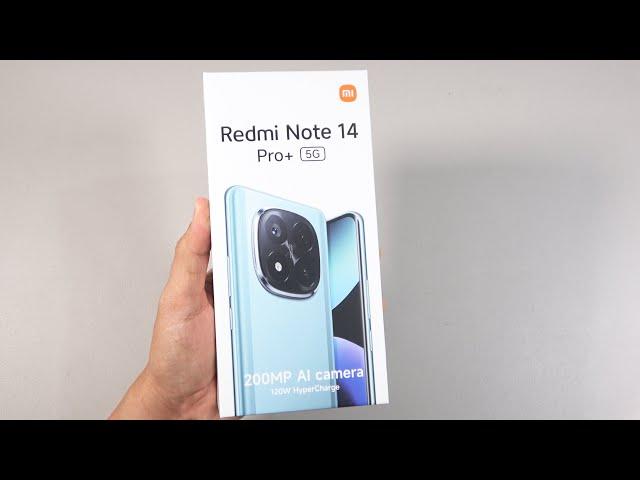 Xiaomi Redmi Note 14 Pro Plus 5G unboxing, speakers, camera, antutu, gaming test