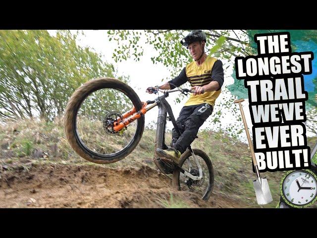 THE 2 HOURS TO BUILD AND RIDE CHALLENGE - LONGEST MTB TRAIL YET!