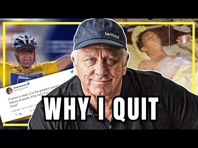 The Untold Story About Why I Quit Cycling | Greg LeMond