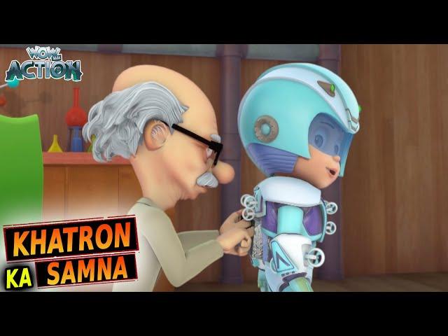 Vir: The Robot Boy | Khatron Ka Samna | 34 | Hindi Cartoons For Kids | WowKidz Action #animation